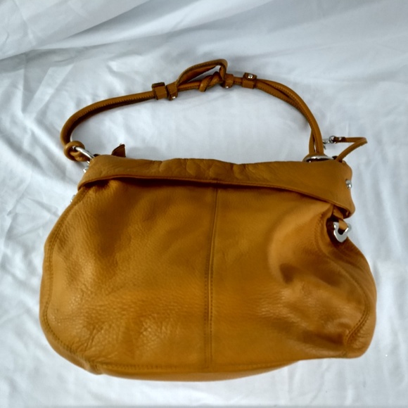 ALLISON SCOTT LEATHER HOBO BAG - Picture 2 of 8